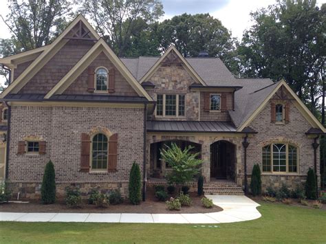 rock brick and metal house exteriors|brick house designs.